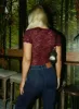 Giallo Bodysuit Burgundy sold by Princess Polly