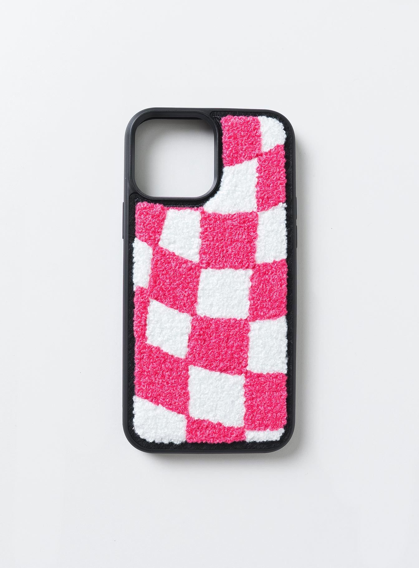 Avenue Check Textured iPhone Case Pink / White sold by Princess Polly product image thumbnail 2