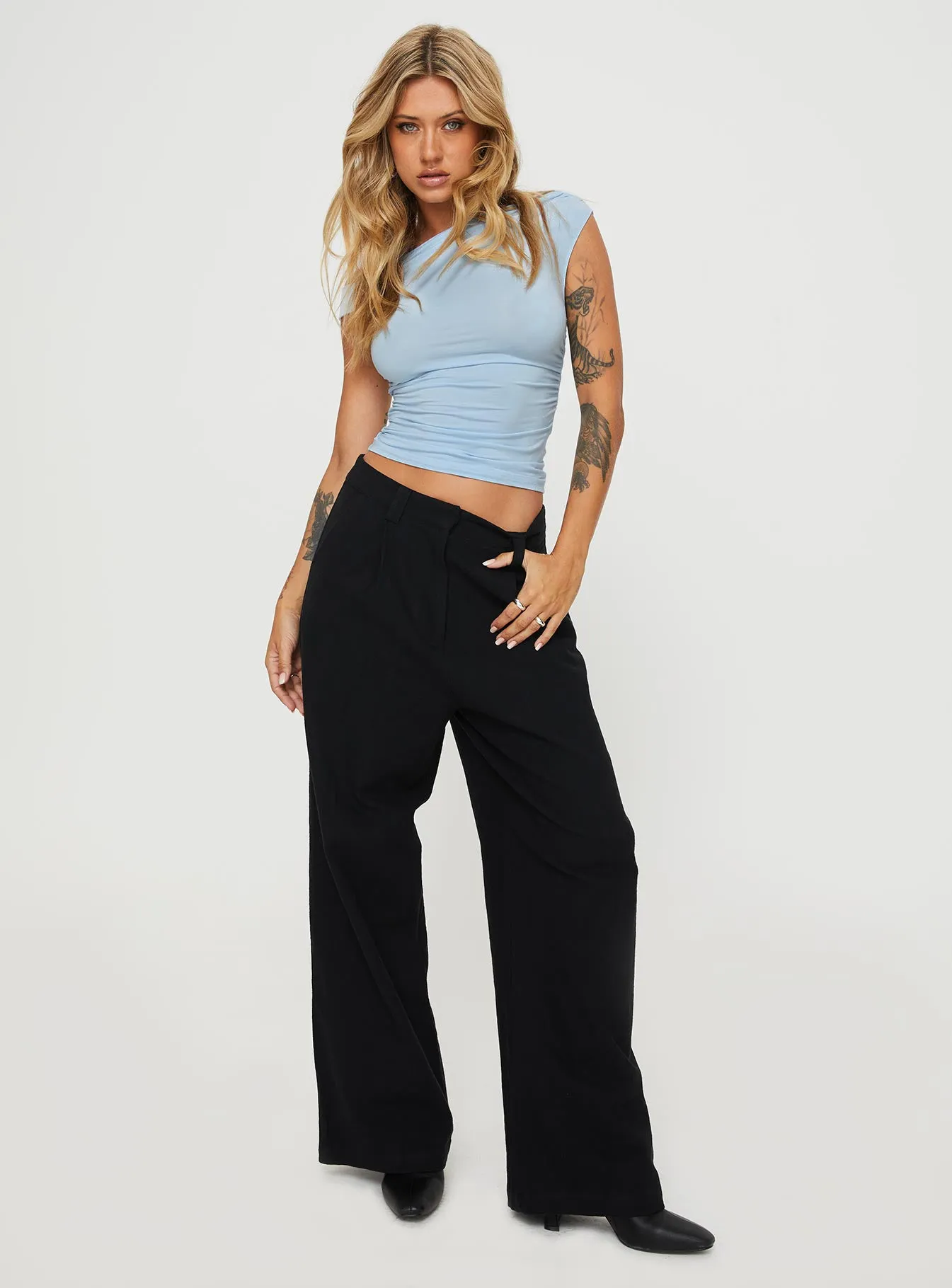 Beller Top Blue sold by Princess Polly product image thumbnail 3