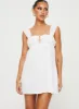 Mooney Mini Dress White sold by Princess Polly