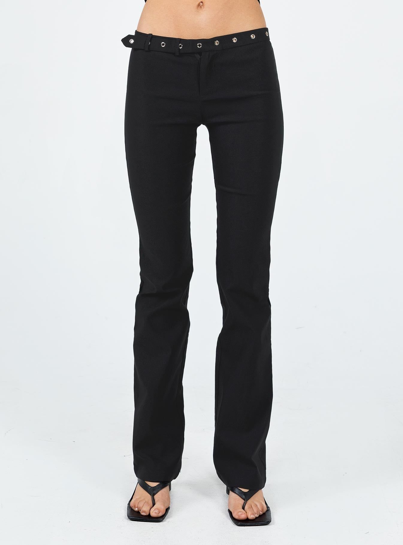 Motel Avian Trouser Black sold by Princess Polly product image thumbnail 2