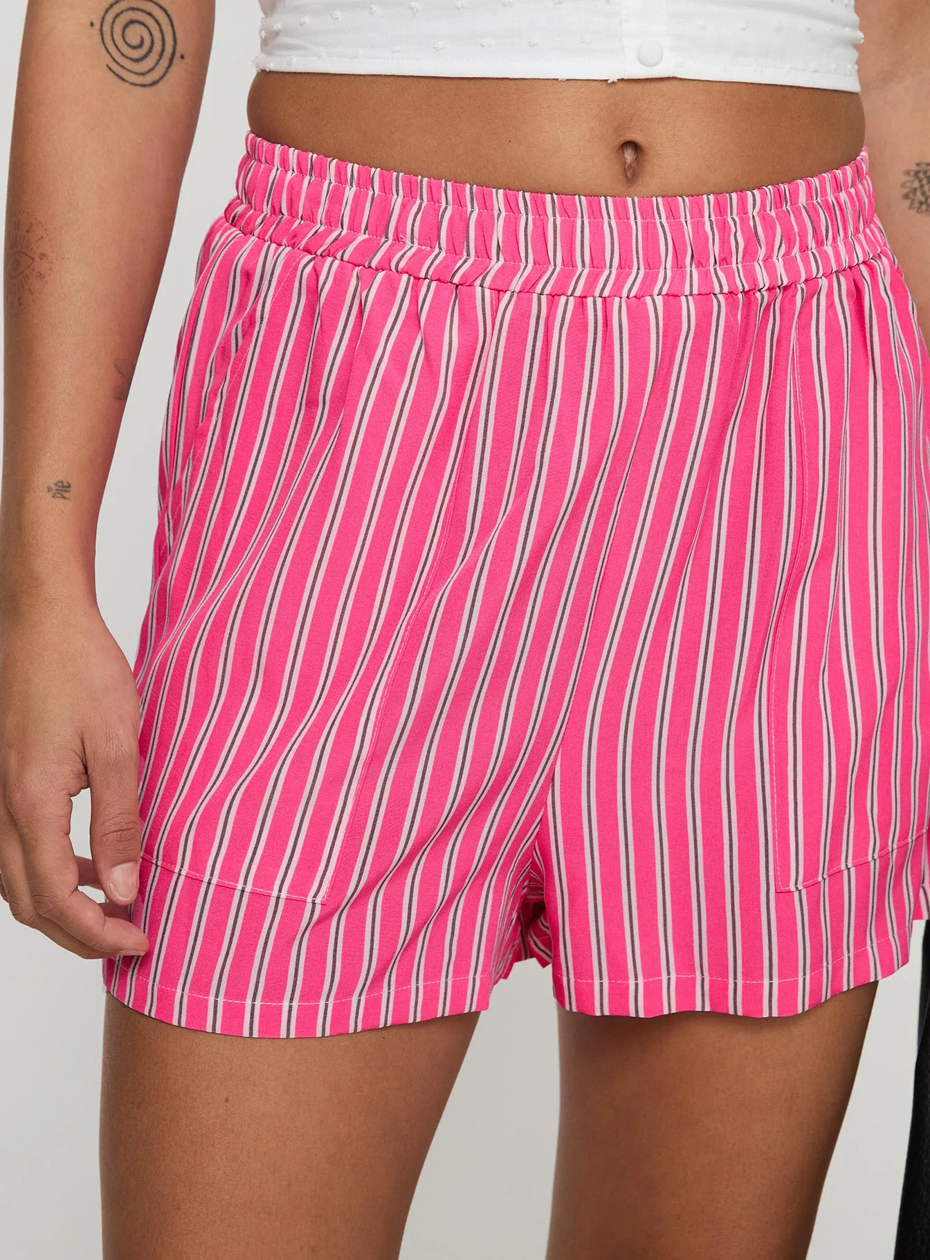 Miragea Shorts Hot Pink Stripe sold by Princess Polly product image thumbnail 5