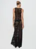 Zhara Lace Dress Black sold by Princess Polly
