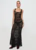 Zhara Lace Dress Black sold by Princess Polly