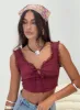 Scarlett Top Wine sold by Princess Polly