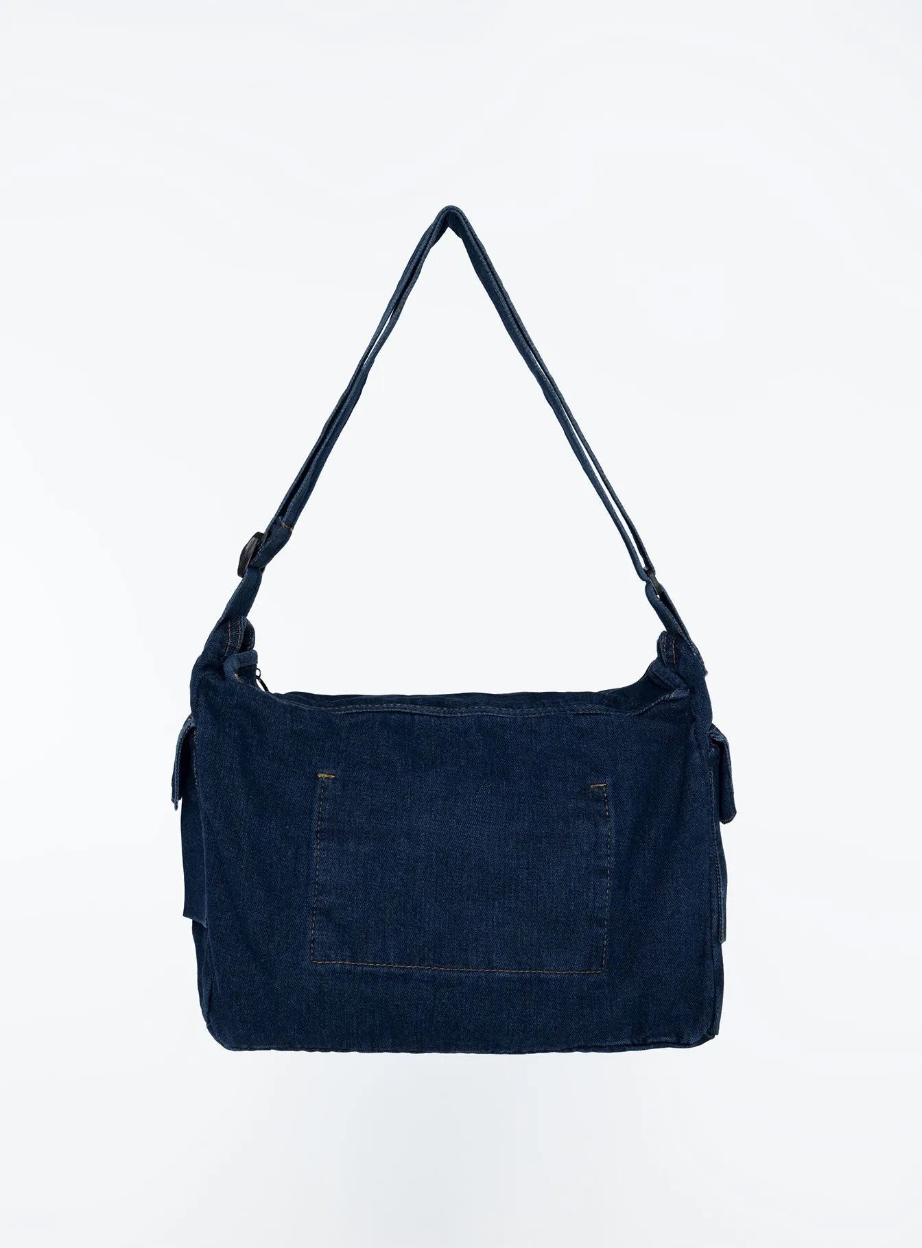 Airdrie Crossbody Bag Dark Wash Denim sold by Princess Polly product image thumbnail 4