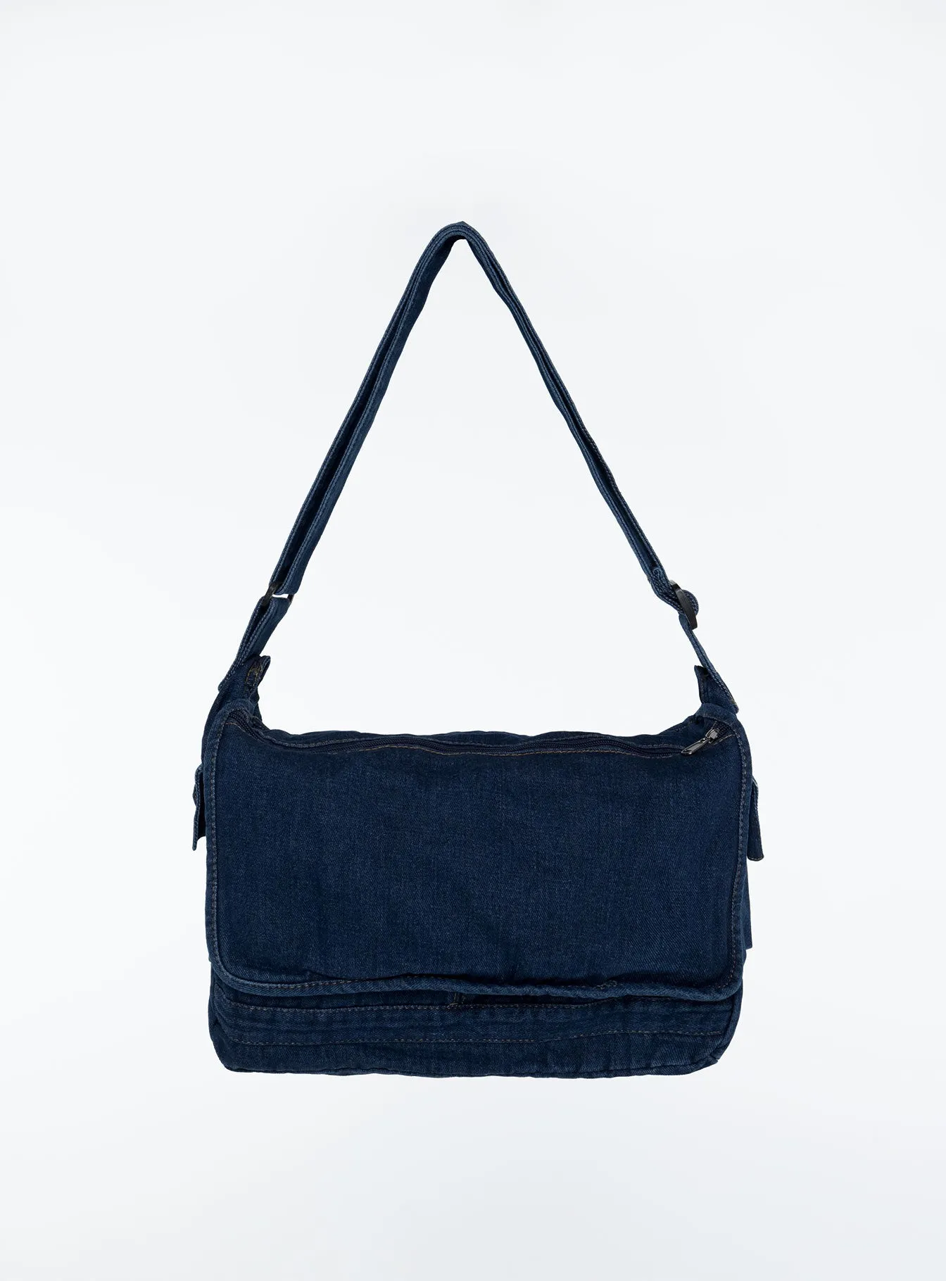Airdrie Crossbody Bag Dark Wash Denim sold by Princess Polly product image thumbnail 2