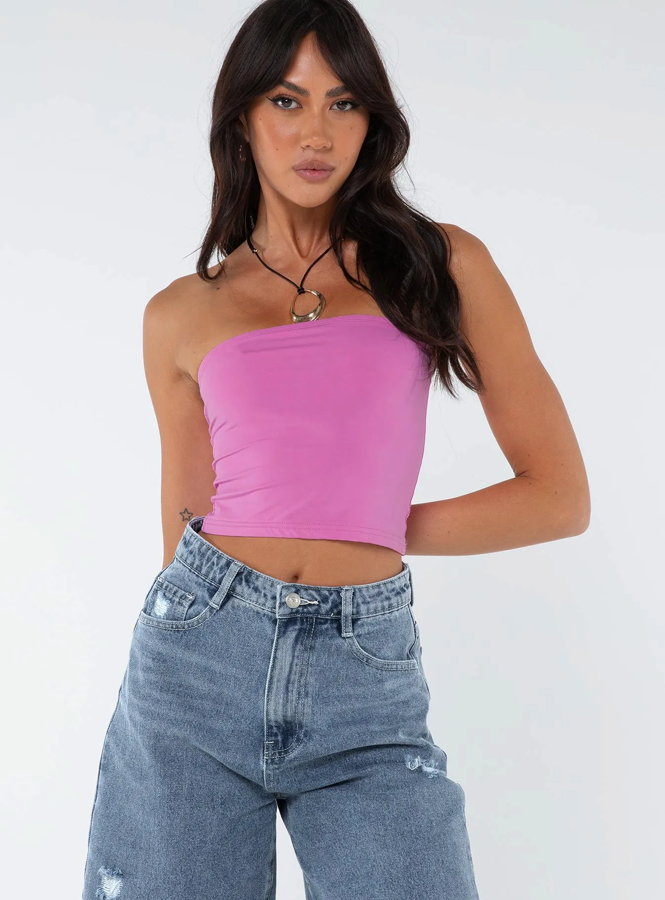 Tomlin Top Hot Pink sold by Princess Polly product image thumbnail 2