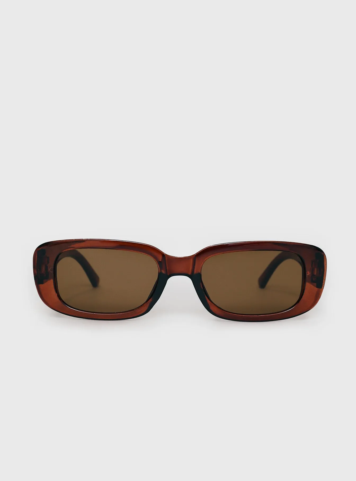 Darius Sunglasses Choc Brown sold by Princess Polly product image thumbnail 2