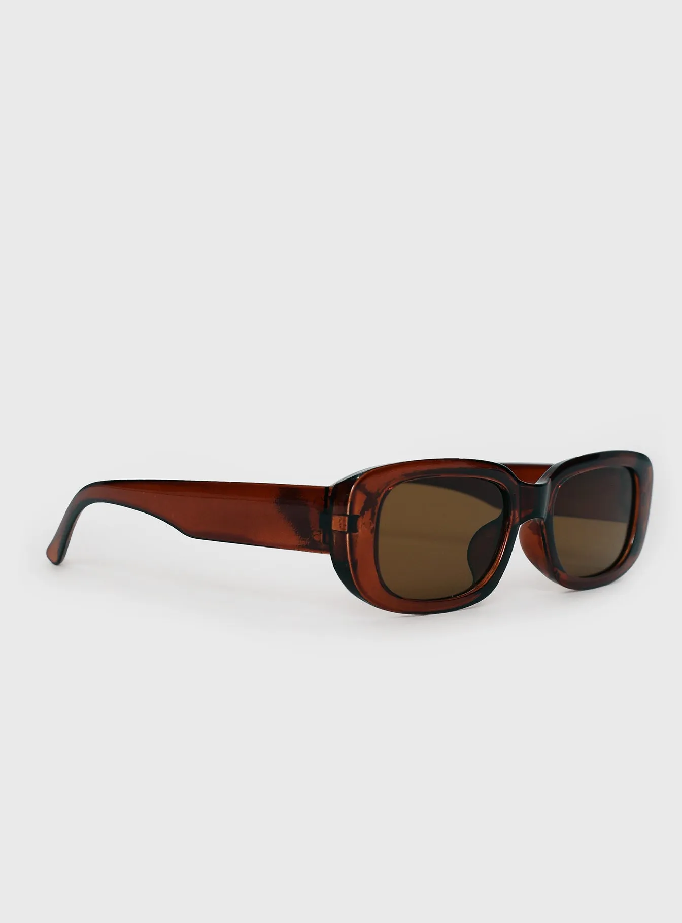 Darius Sunglasses Choc Brown sold by Princess Polly product image thumbnail 3