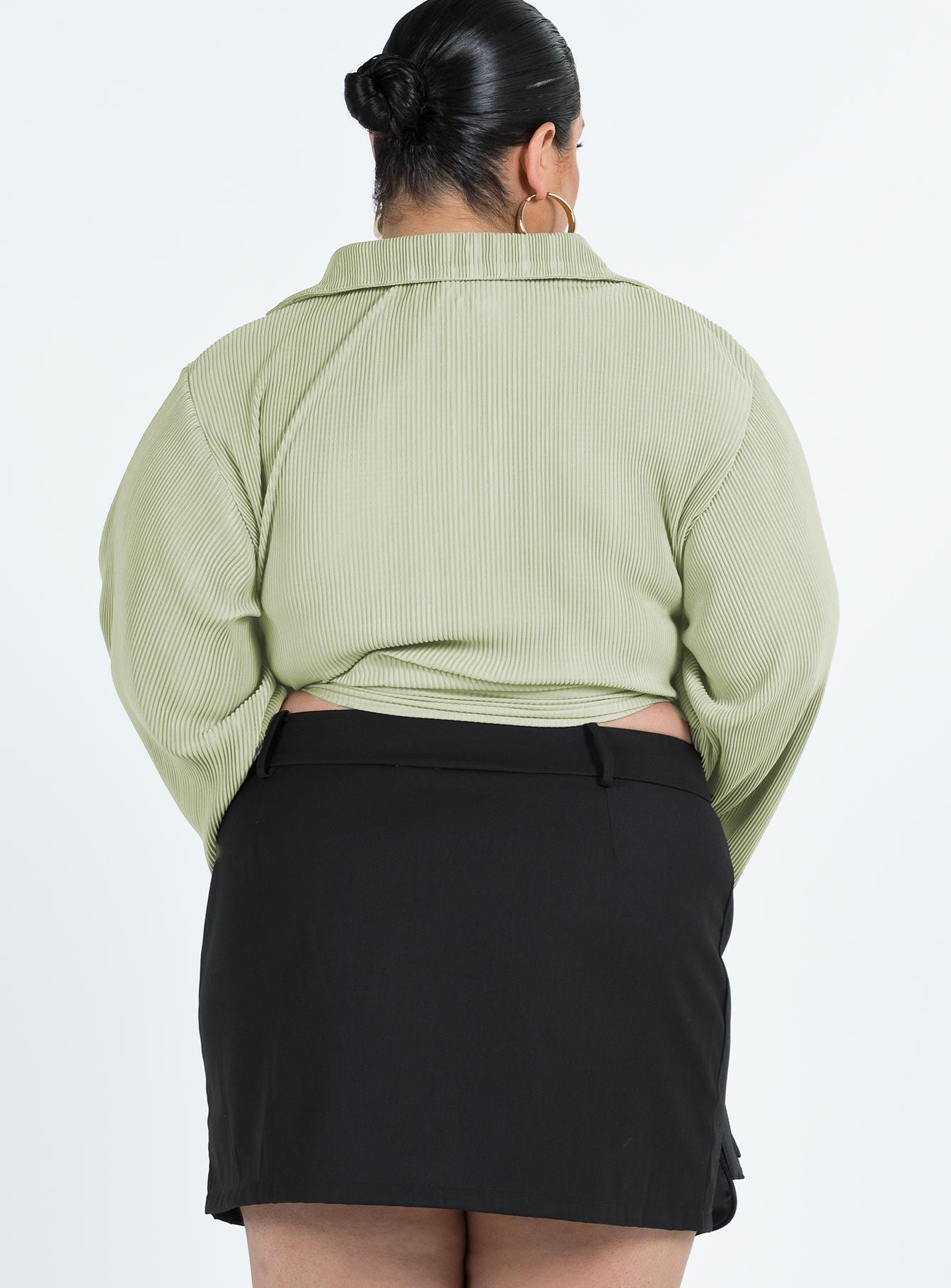 Adam Mini Skirt Black Curve sold by Princess Polly product image thumbnail 5