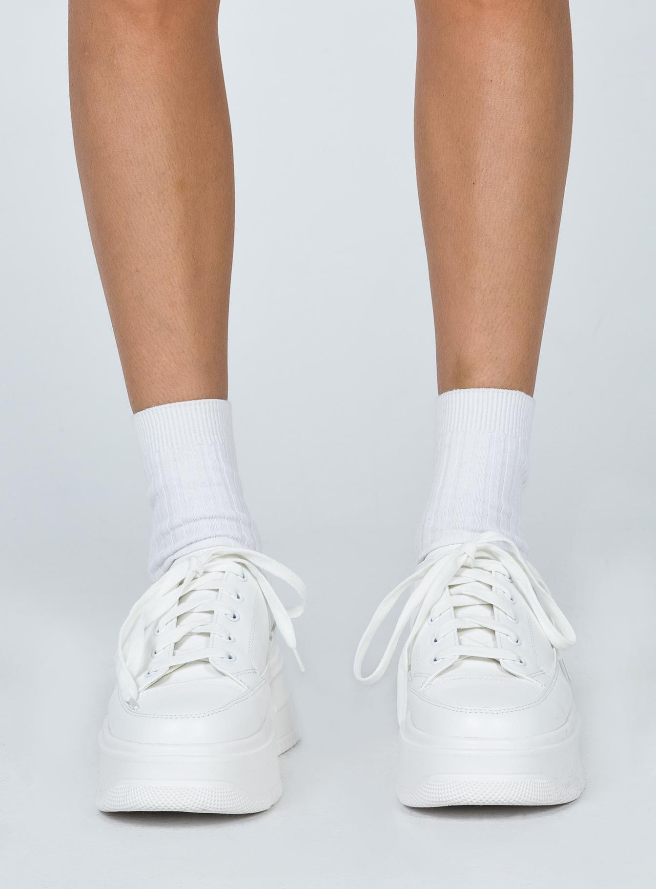 Dylan Sneaker White sold by Princess Polly product image thumbnail 3
