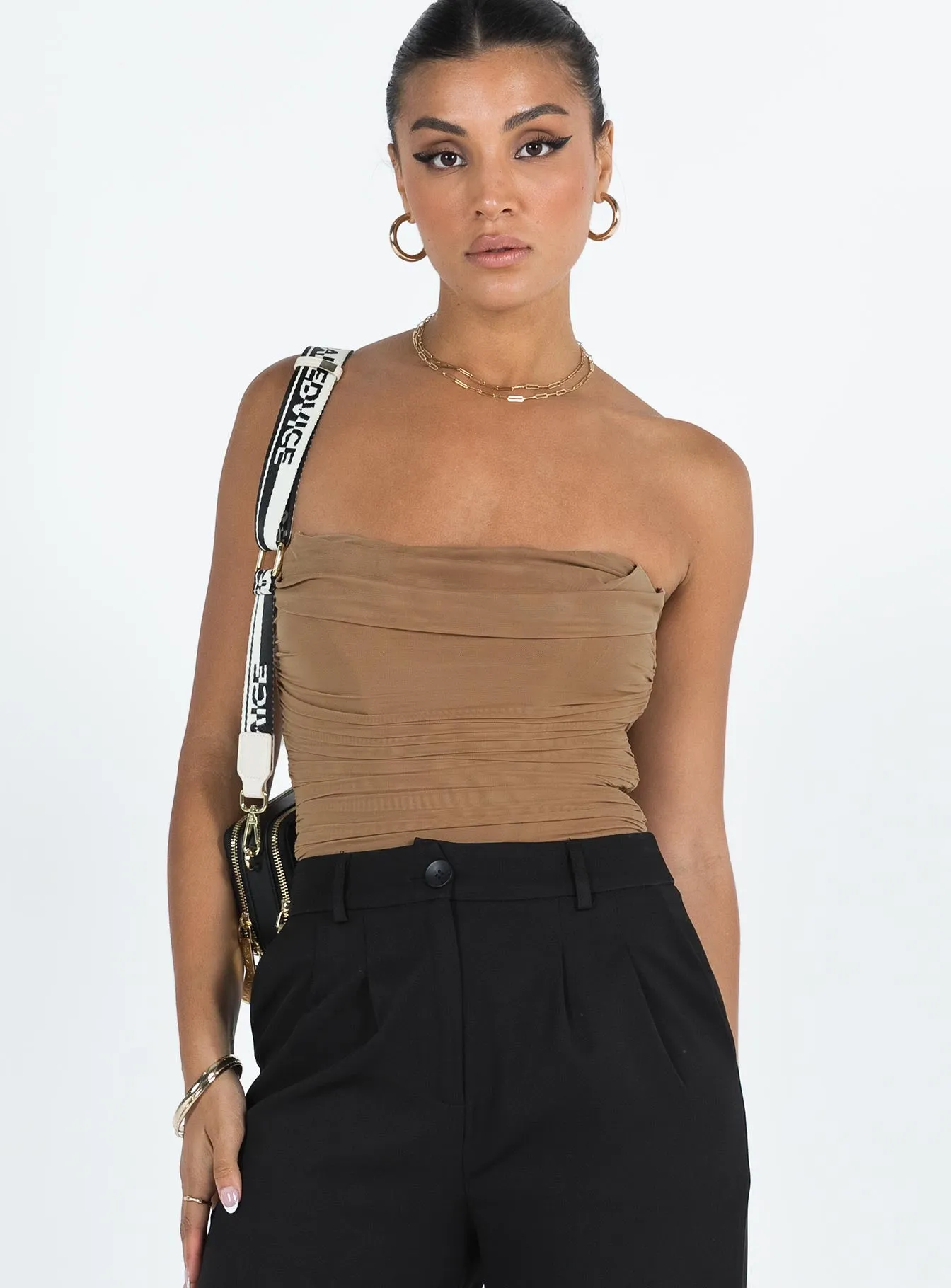 Raney Bodysuit Beige sold by Princess Polly product image thumbnail 2