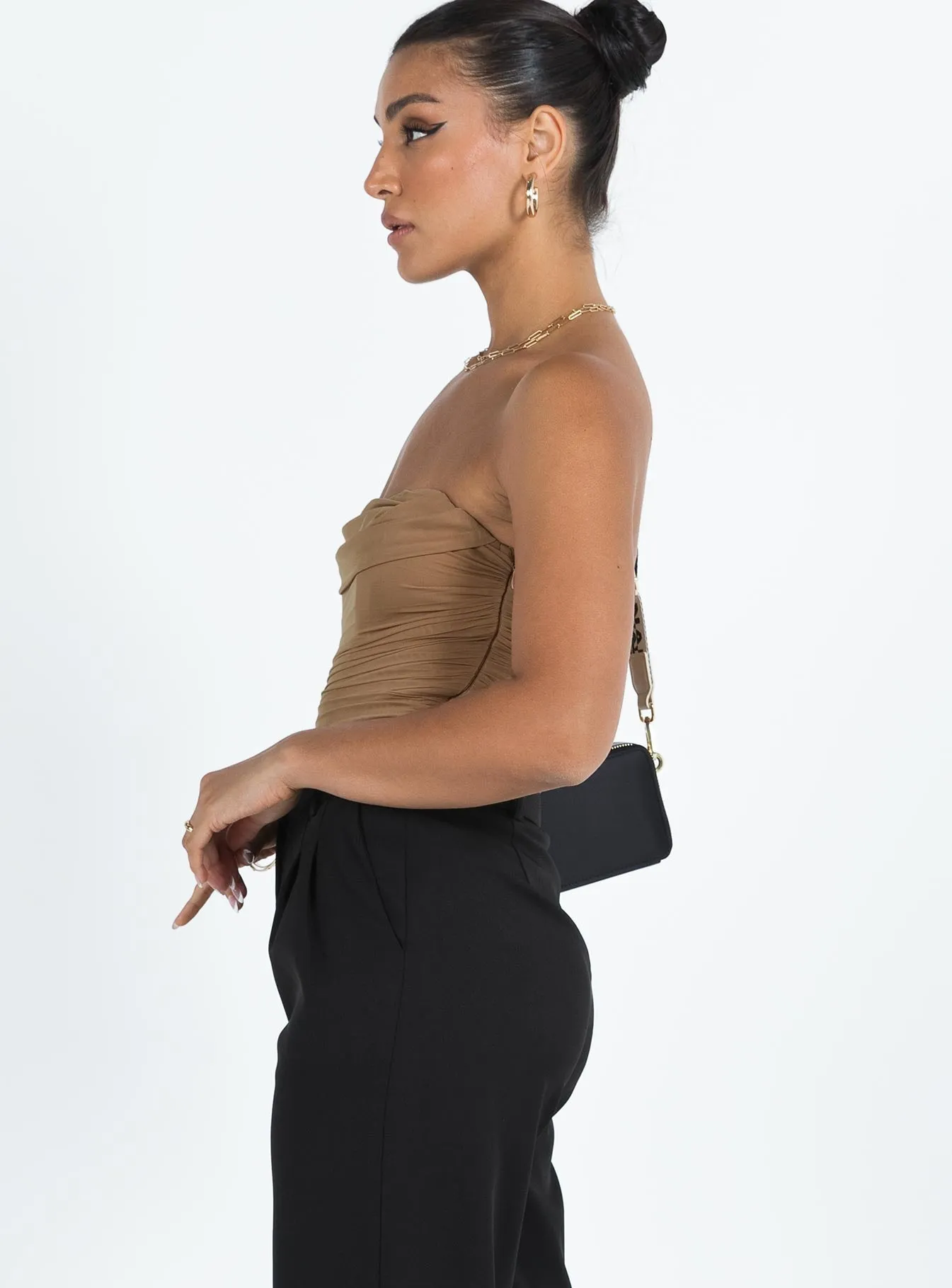 Raney Bodysuit Beige sold by Princess Polly product image thumbnail 5