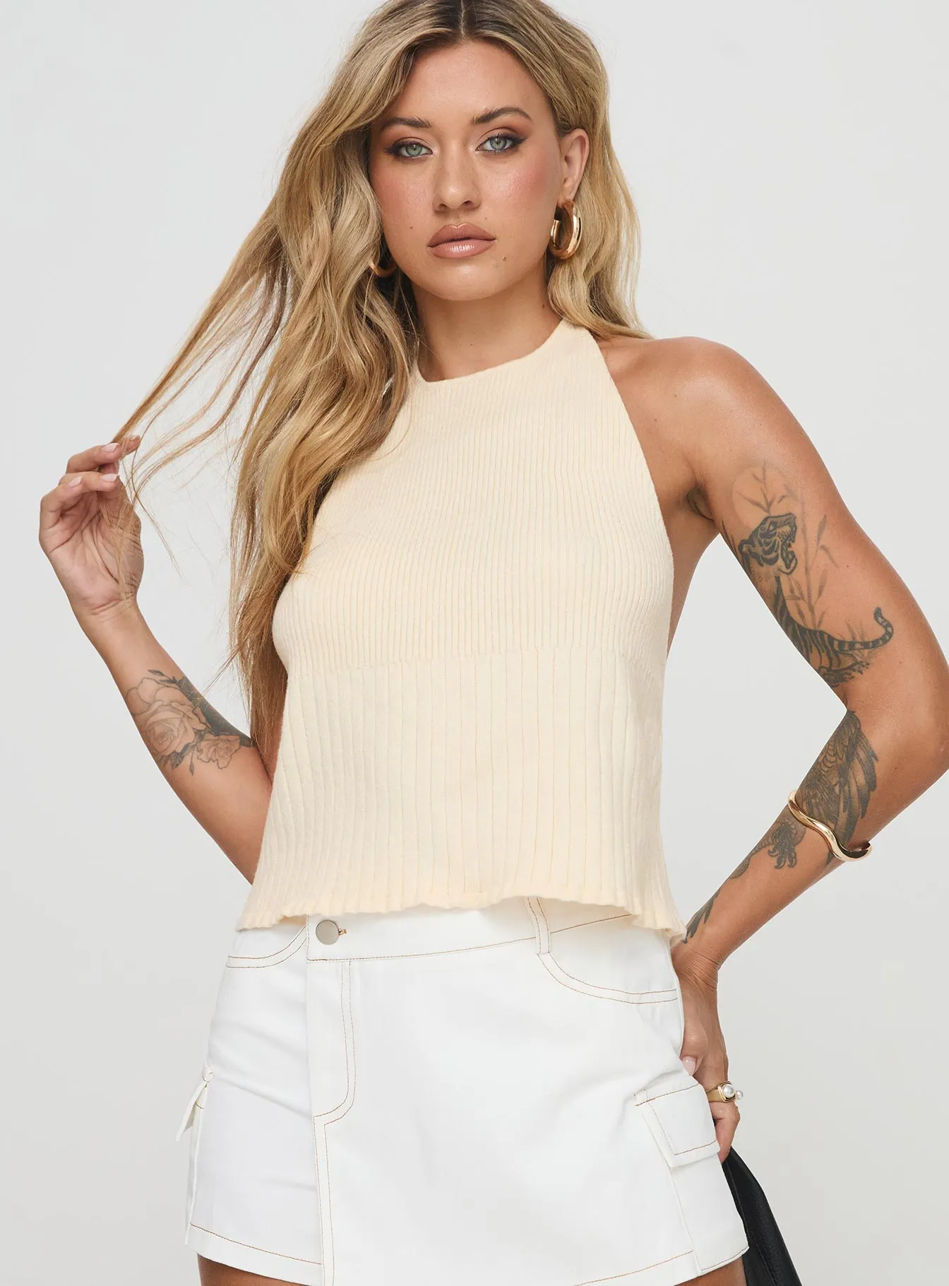 Jiraiya Top Cream sold by Princess Polly product image thumbnail 2