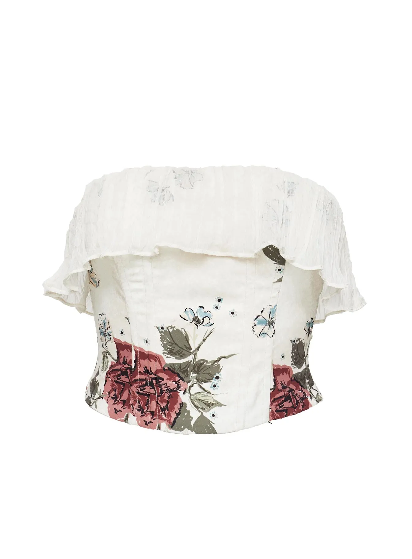 Proposal Corset Top Cream Curve sold by Princess Polly product image thumbnail 5