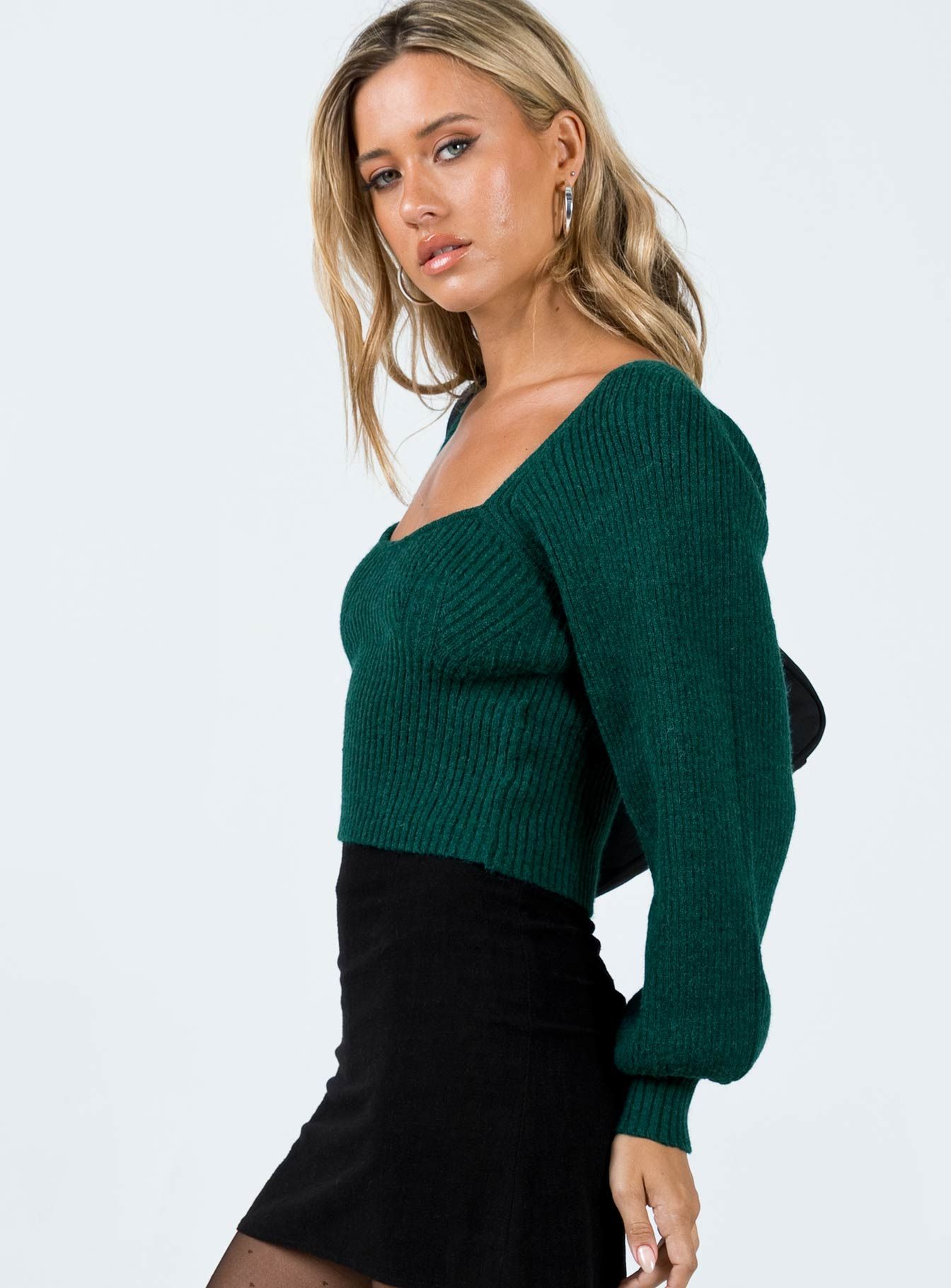 Bohemia Sweater Green sold by Princess Polly product image thumbnail 3