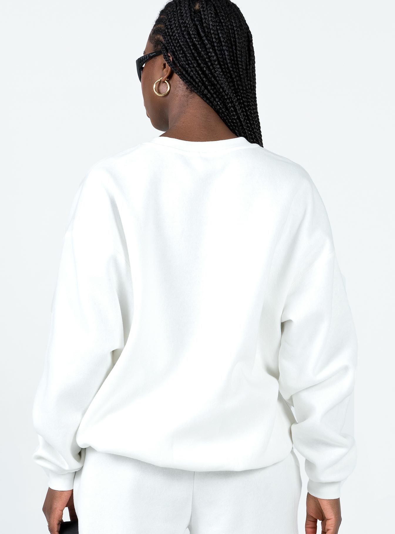 Vaycay Sweatshirt White sold by Princess Polly product image thumbnail 5