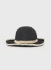 Mareena Hat Black / White sold by Princess Polly