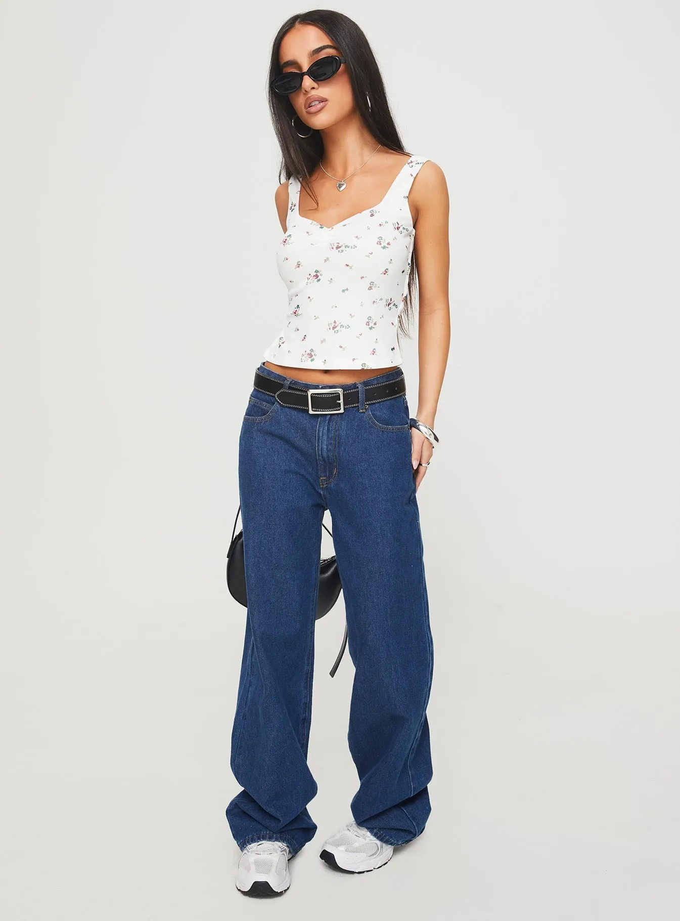 Rehna Top White Floral sold by Princess Polly product image thumbnail 3