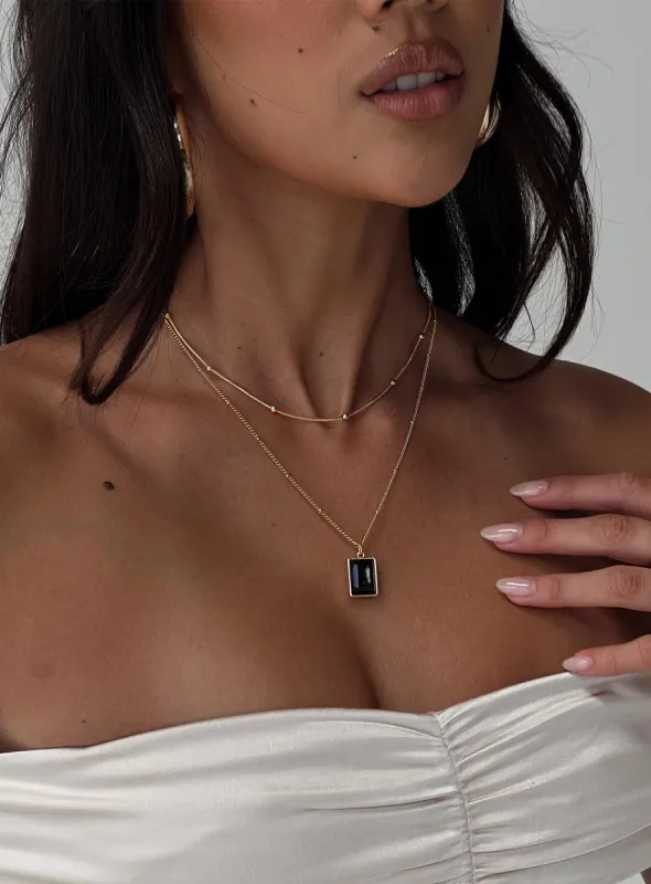 Wesson Necklace Gold sold by Princess Polly