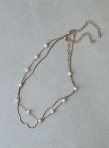 Leska Gold Plated Necklace Set sold by Princess Polly