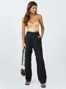 Altona Strapless Top Beige sold by Princess Polly
