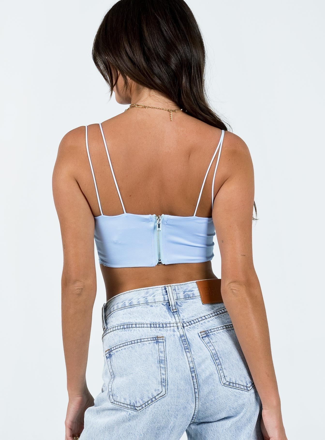 Bamba Top Blue sold by Princess Polly product image thumbnail 5