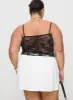 Gigi Skort White Curve sold by Princess Polly