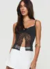 Marcio Lace Top Black sold by Princess Polly