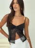 Marcio Lace Top Black sold by Princess Polly
