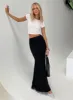 Topping Maxi Skirt Black sold by Princess Polly