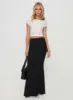 Topping Maxi Skirt Black sold by Princess Polly