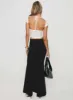 Topping Maxi Skirt Black sold by Princess Polly