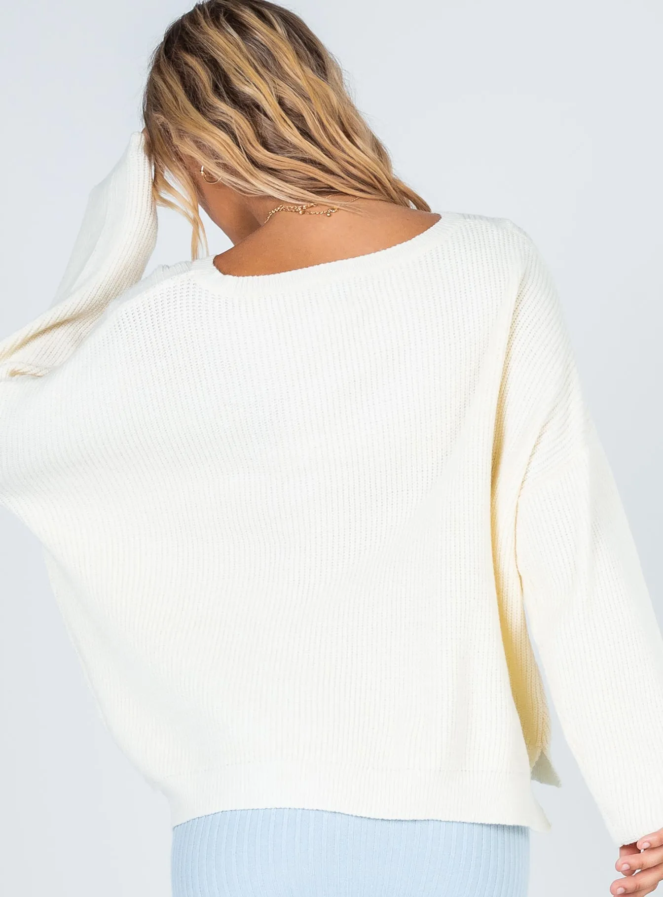 Eames Sweater White sold by Princess Polly product image thumbnail 5