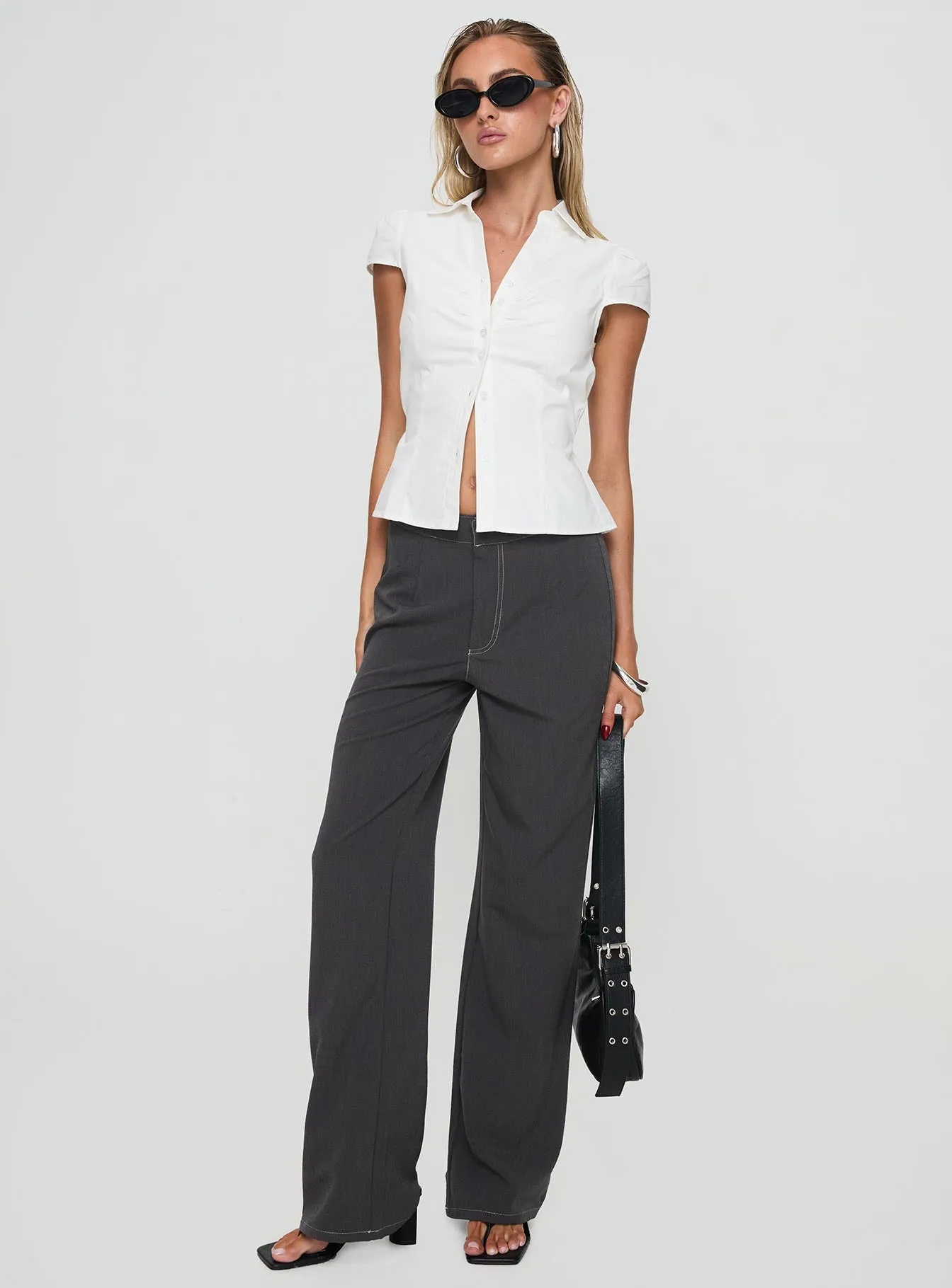 Vacke Pants Grey sold by Princess Polly product image thumbnail 3