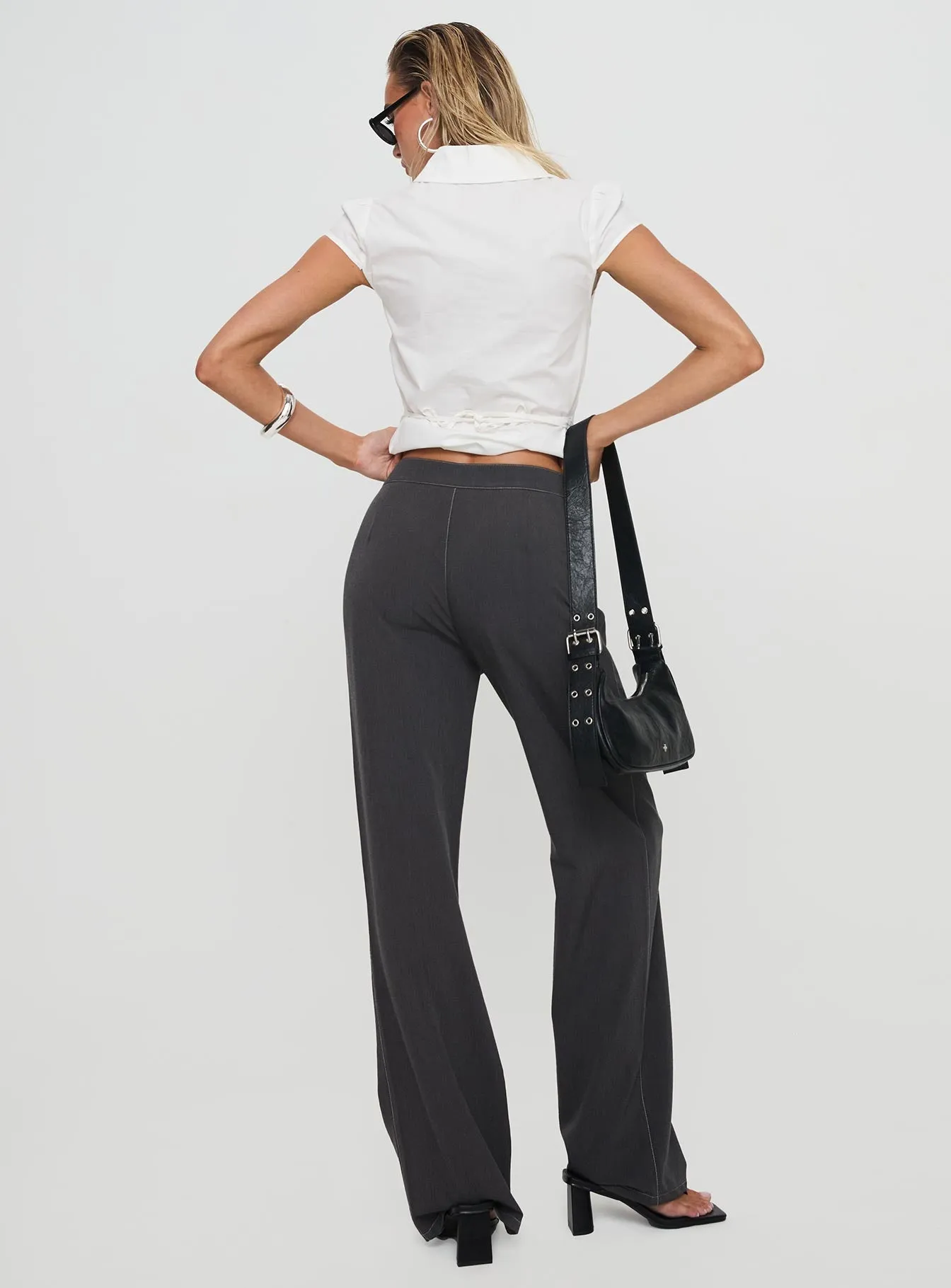 Vacke Pants Grey sold by Princess Polly product image thumbnail 5