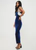 Samper Strapless Maxi Dress Navy Lower Impact sold by Princess Polly