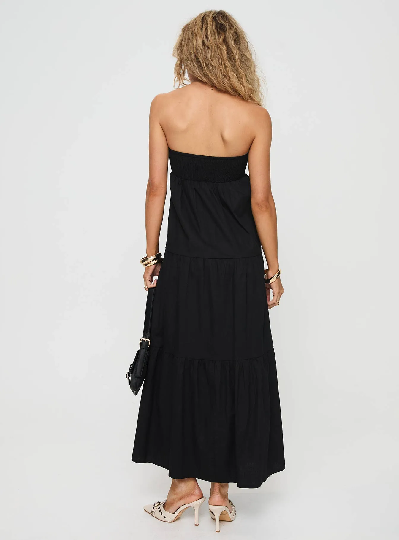 Osment Maxi Dress Black sold by Princess Polly product image thumbnail 5