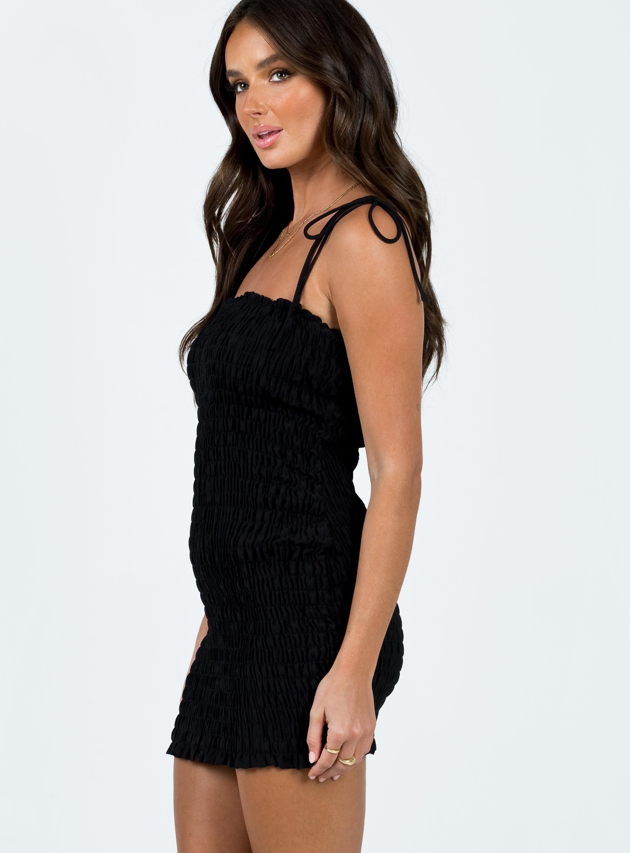 Sherry Mini Dress Black sold by Princess Polly product image thumbnail 4