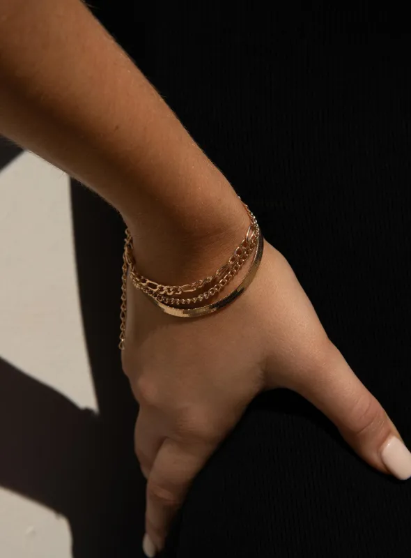 The Rea Bracelet Set sold by Princess Polly