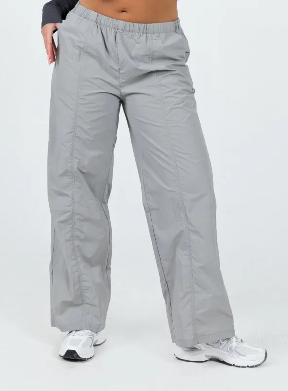 Kosta Parachute Pants Grey sold by Princess Polly