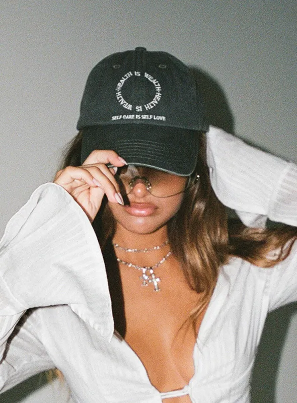 Me Time Cap Grey sold by Princess Polly