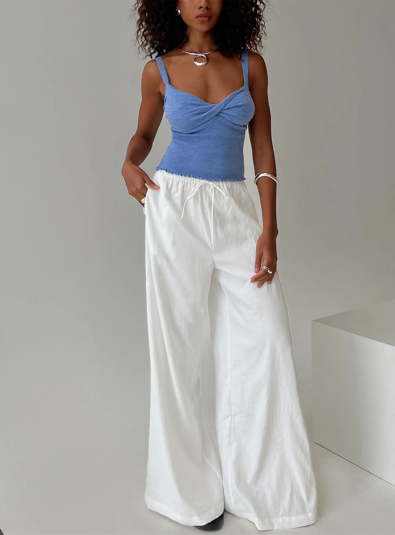 Barbieri Pants White sold by Princess Polly