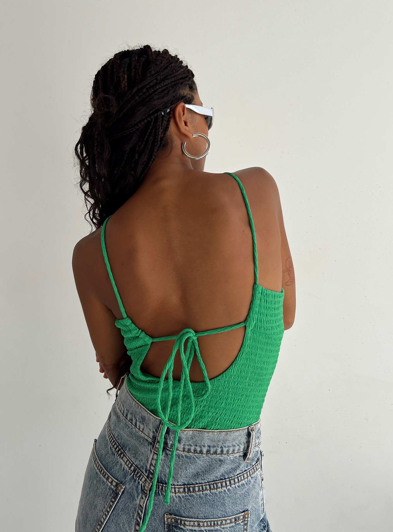 Niles Bodysuit Green sold by Princess Polly product image thumbnail 4