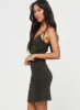 Maver Mini Dress Black sold by Princess Polly