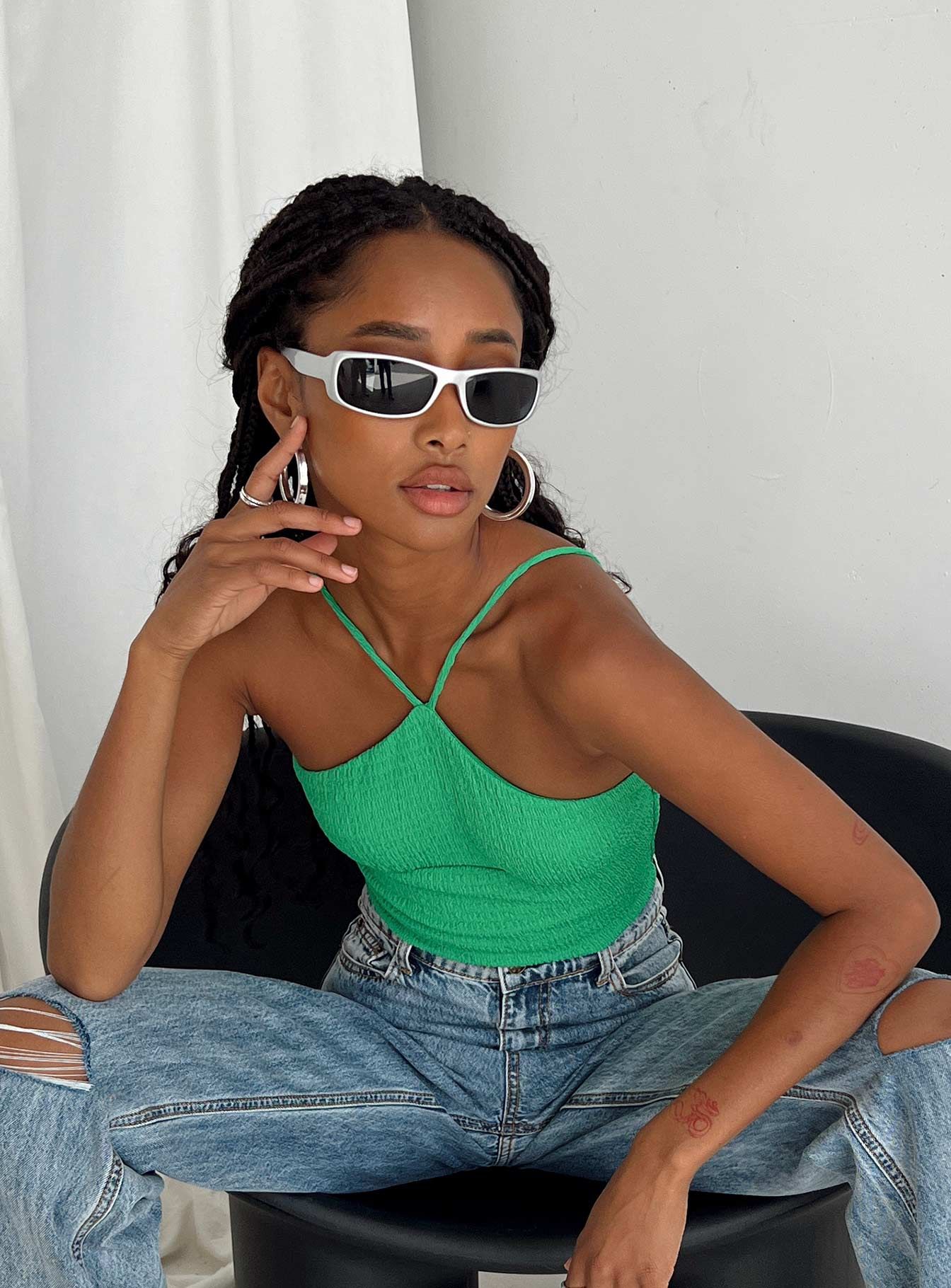 Niles Bodysuit Green sold by Princess Polly product image thumbnail 3