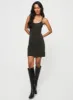 Maver Mini Dress Black sold by Princess Polly