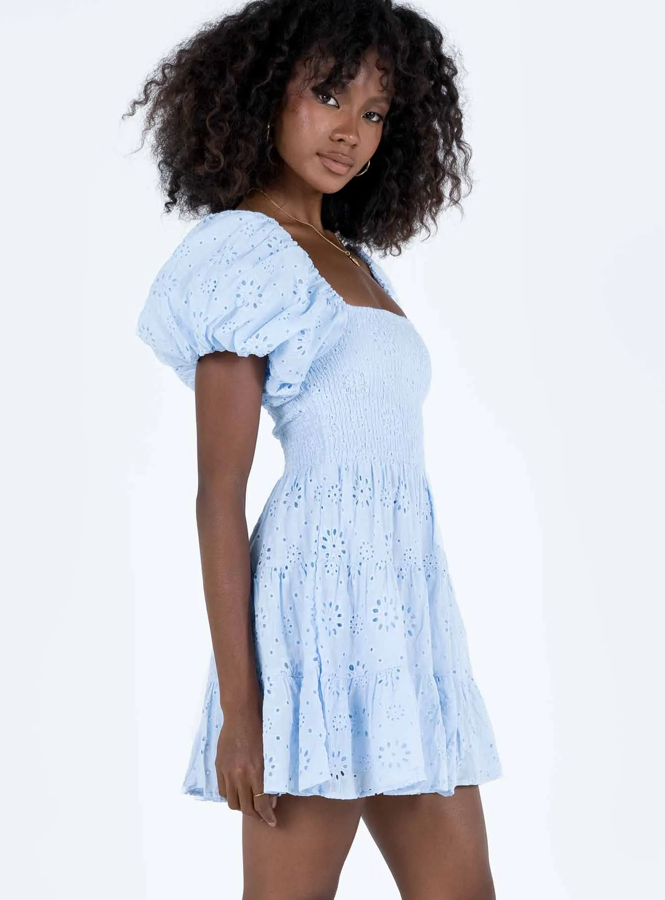 Malek Mini Dress Blue sold by Princess Polly product image thumbnail 5