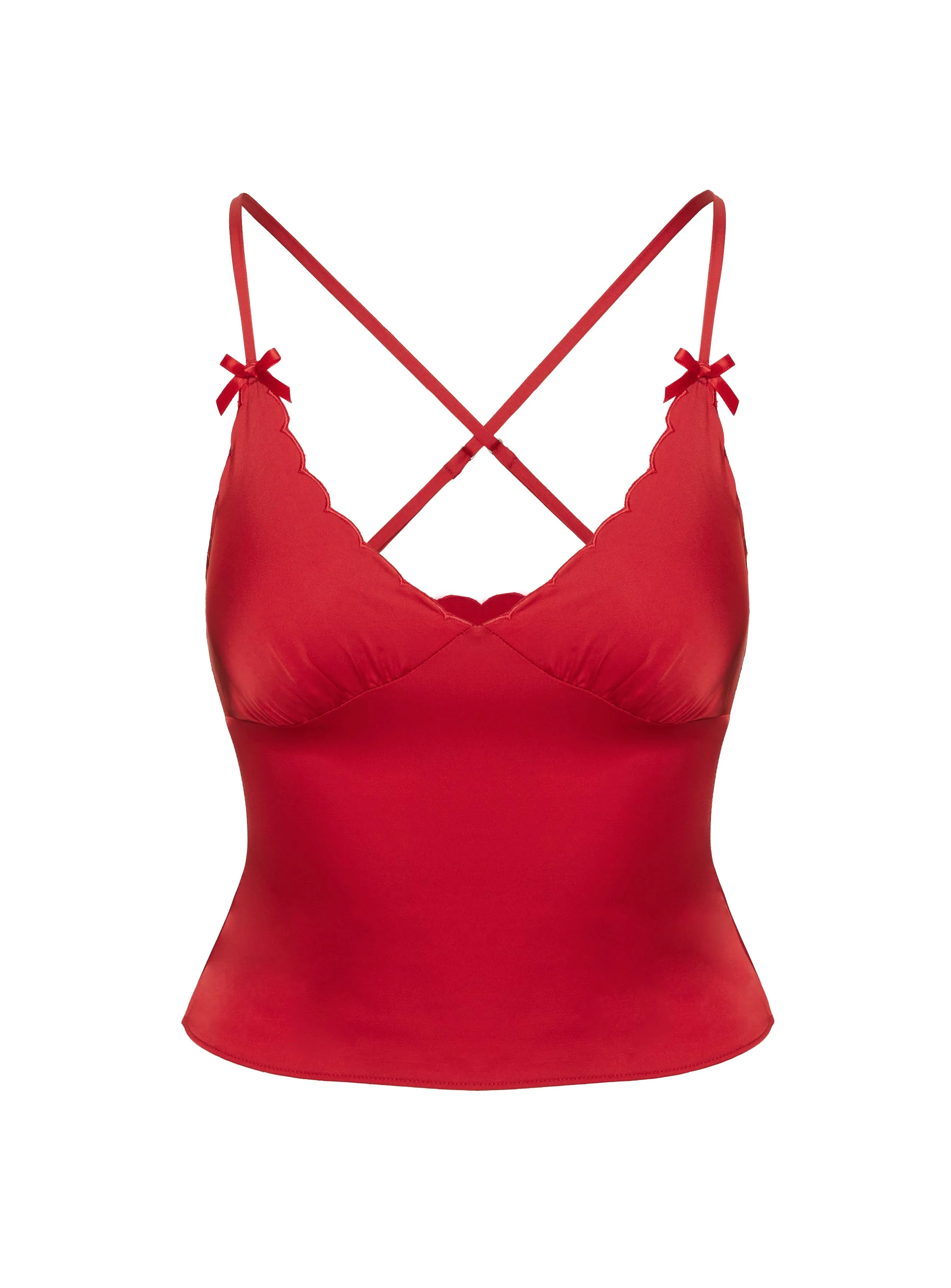 Satina Top Red sold by Princess Polly product image thumbnail 5